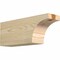 Ekena Millwork Huntington Rough Sawn Rafter Tail, Douglas Fir, 4"W x 6"H x 16"L RFT04X06X16HUN00RDF - alternate 1